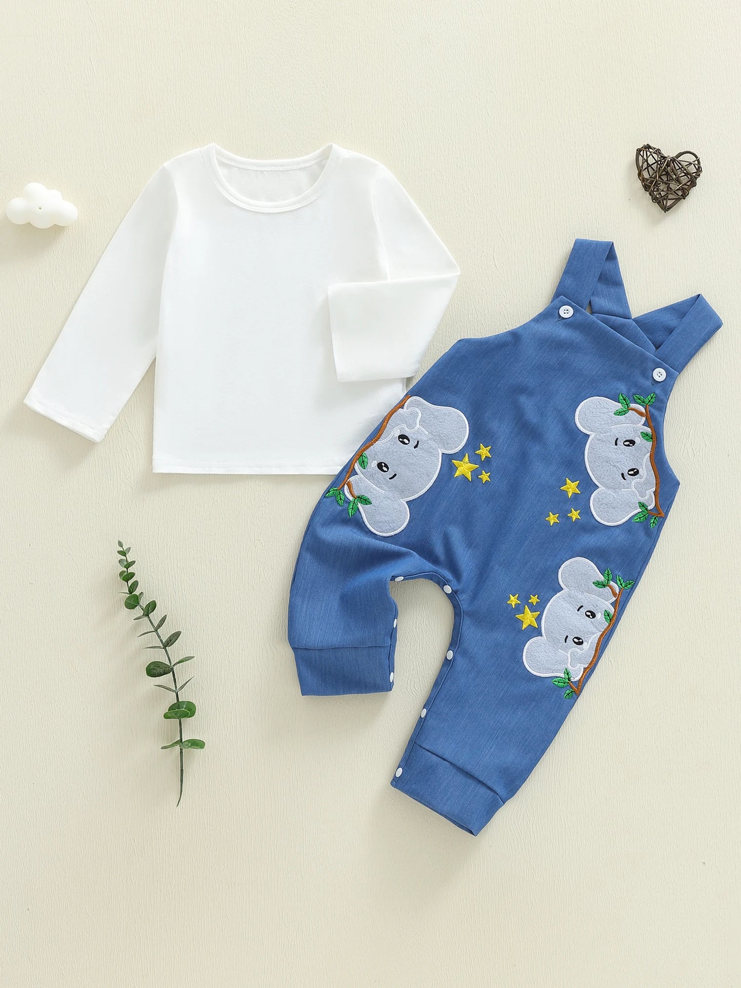 Toddler Winter Clothes Warm Hooded Jacket and Fleece Lined Pants 2 Piece Set for Boys and Girls