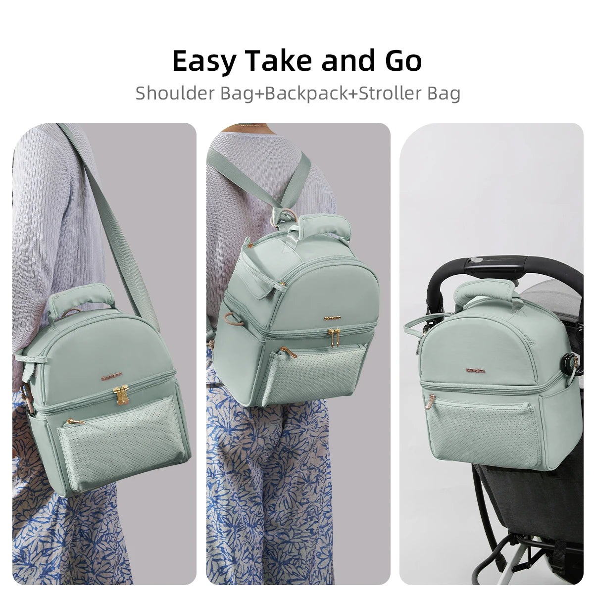 Sunveno Tin Foil Insulation Bag with EPP Box Preservation Bag Waterproof Lunch Bags Picnic Bag Insulation Thermal Bag