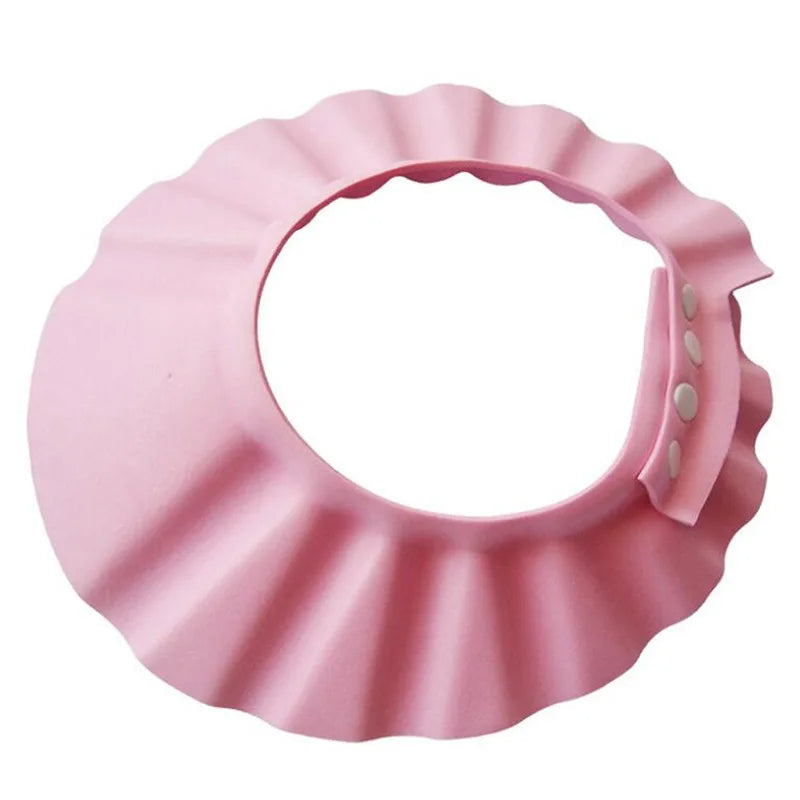 Adjustable Baby Shower Hat Toddler Kids Shampoo Bathing Shower Cap Wash Hair Shield Direct Visor Caps Baby Care Protect